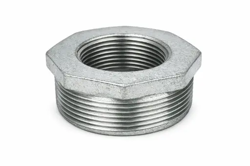 [BUS‑RED‑GAL‑034012] Bushing de reduccion galvanizado 3/4" a 1/2" Bolsa 5 unidades