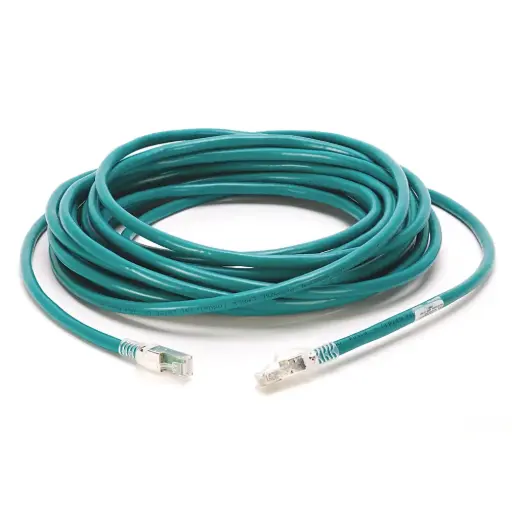 [1585J-M4TBJM-2] Cable Ethernet Cat5e 2m RJ45 Macho-Macho TPE Verde Azulado 1585J-M4TBJM-2 ALLEN BRADLEY