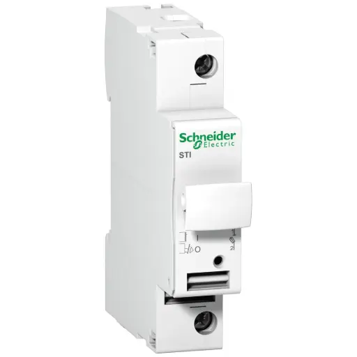 [A9N15636] Porta Fusible 10x38mm 2-25A riel DIN 500V Acti 9 A9N15636 Schneider Electric 
