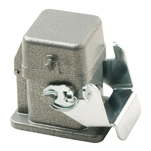 [704403] Carcasa de aluminio recta A3, A4, A5 y D8 con tapa resorte IP65 704403 WALTHER