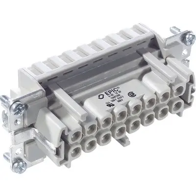 [10401200] Conector Hembra con tornillo H-BE 16P 1-16 10401200 EPIC  