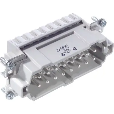 [10400200] Conector Macho con tornillo H-BE 16P 1-16 10400200 EPIC 