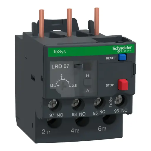 [LRD07] Rele térmico para contactor Tesys 1.6-2.5A LRD07 SCHNEIDER ELECTRIC