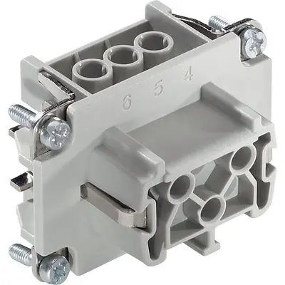 [10191000] Conector hembra con tornillo H-BE 6 BS 6P 16A 10191000 EPIC