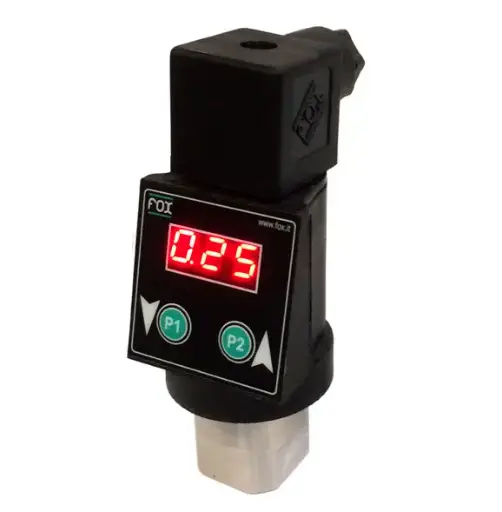 [FL59-B] Presostato digital 0 a 400 bar 1/4" BSP FL59-B FOX