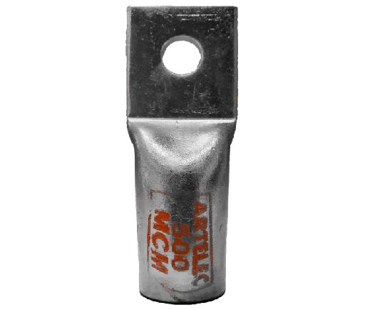 [TCCE-500MCM-1P] Terminal de compresion cobre estañado 500 MCM caño estándar 1 perforación 13.5mm Artelec