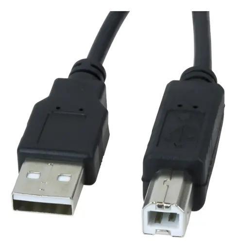 [XTC-304] Cable de datos USB 2.0 c/conector A-B 4.5 mts negro XTC-304 XTECH