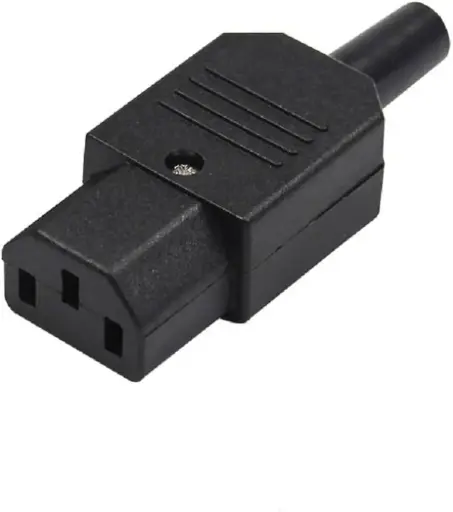 [CAH-C13-250] Conector de alimentación hembra tipo C13 10A 250V