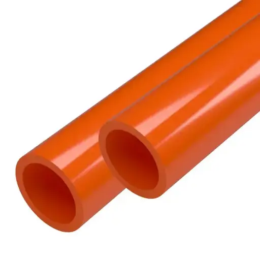 [TCPVCS801x6] Tuberia conduit PVC Schedule 80 naranja 1"x6mt   