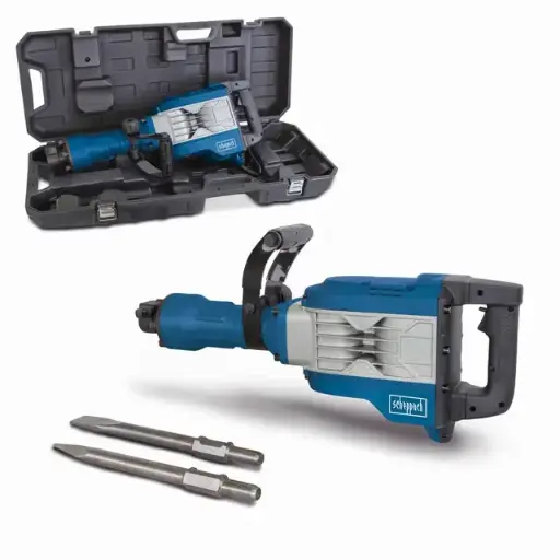 Martillo demoledor 1900W 60J color azul Scheppach 