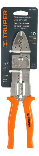 [AP10-20t] Alicate pelacables 10" 10-20 awg Truper