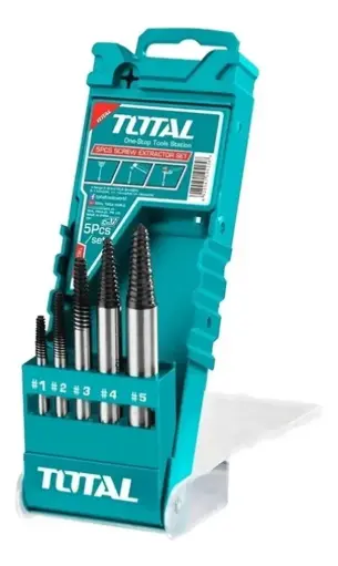 Set extracto de pernos 3-18mm 5 piezas Total