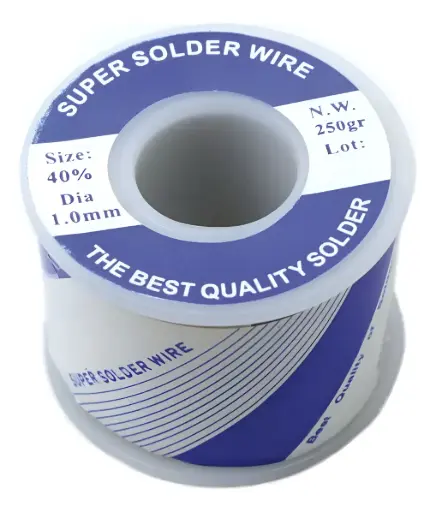 [B324] Soldadura en rollo 1.0mm 60/40 250Gr B324