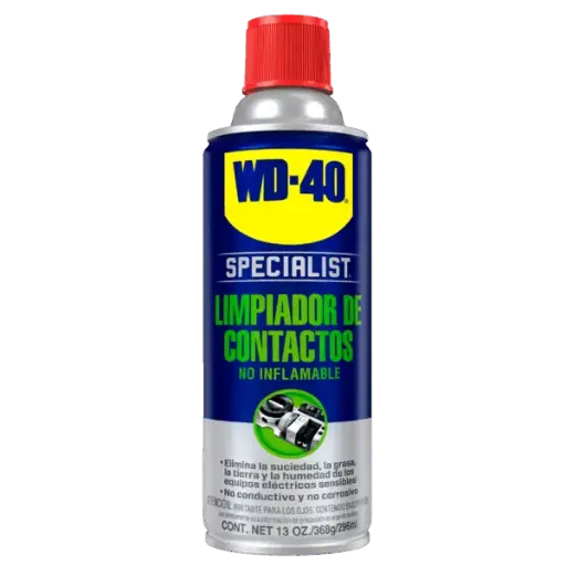 [LCE-NI-296ML-WD40] Limpia Contactos Electrico no inflamable 296ml WD-40
