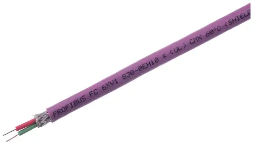 [6XV1830-0EH10] Cable control profibus apantallado chaqueta de pvc 1x2x22AWG violeta 6XV1830-0EH10 Siemens