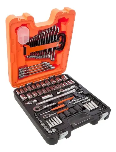 [S87+7] Set de herramientas y dados 94 Pzs S87+7 BAHCO