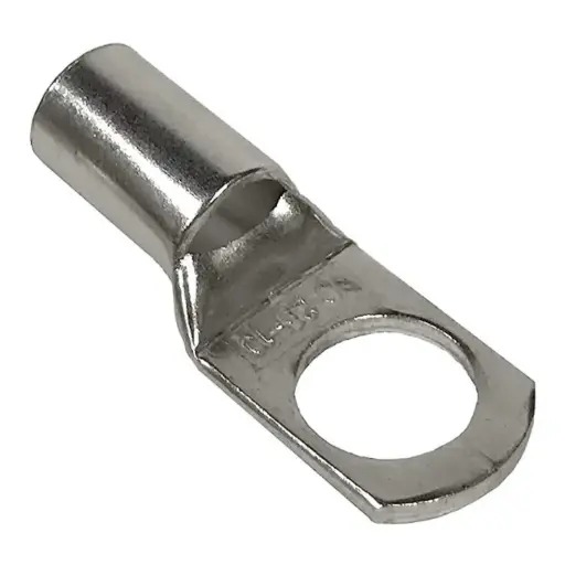 [TCCE-2/0AWG-1P8.4] Terminal de compresion cobre estañado 2/0 AWG caño estándar 1 perforación 8.4mm