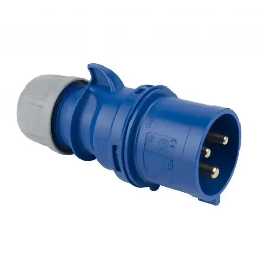 [013-6] Enchufe Industrial volante macho 230V 2P + T 16A IP44 013-6 PCE