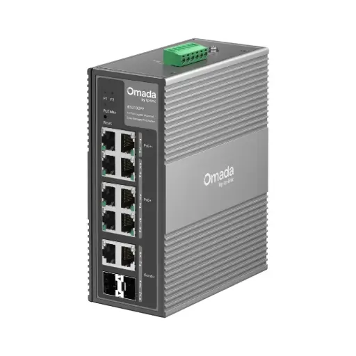 [IES210GPP] Switch Ethernet Industrial PoE++ 8 Puertos Gigabit + 2 SFP 12-57Vdc IES210GPP TP-Link