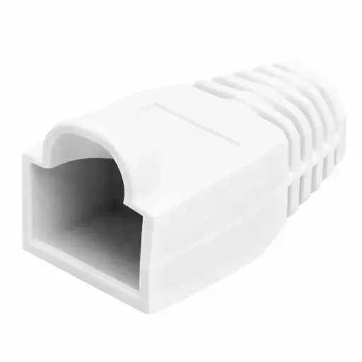 [BPB-CRJ45] Bota protectora blanca para conector RJ45