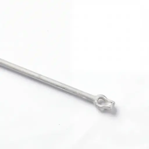 [PER-OJ-58-183-ZV] Perno de Ojo Forjado de acero Galvanizado 5/8" x 1.83mts c/dos tuercas Zivot