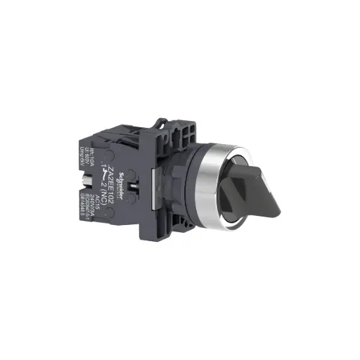 [XA2ED25] Selector metalico 22m 2 posiciones 1NO+1NC XA2ED25 SCHNEIDER ELECTRIC 