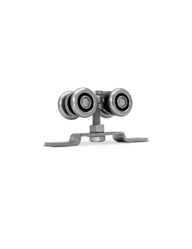 [D-100] Carro Colgante Industrial para Portones de livianos 100 kg D-100 DUCASSE INDUSTRIAL