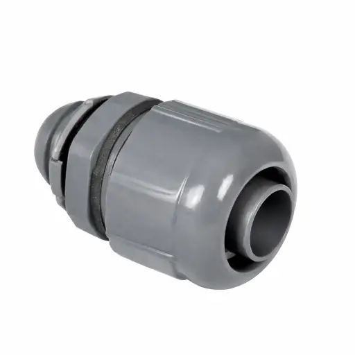 [CRPVC-03/4] Conector recto PVC 3/4" para Conduit flexible UL