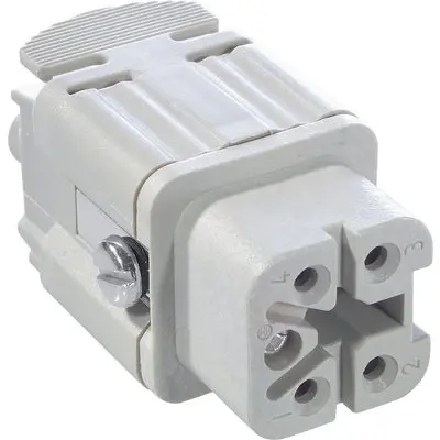 [10432000] Conector Industrial hembra H-A 4 BS 4P+T 10432000 EPIC