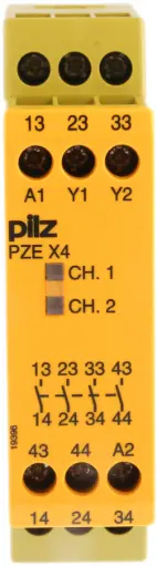 [774 585] Rele de Seguridad con Expansión de Contactos PLe Cat 4 774 585 Pilz