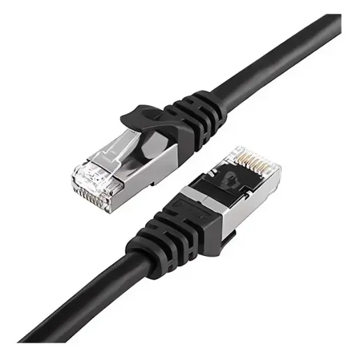 Cable de red Armado conector RJ45 metalico macho-macho 30 metros