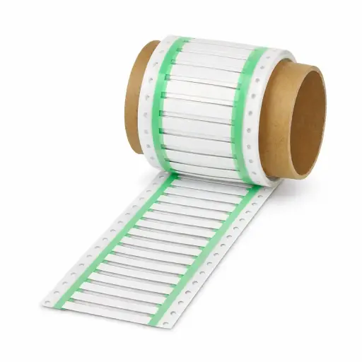 [0800366] Manguito termorretráctil blanco sin rotular 60×9 mm rango 1,6–4,8 mm 250 un 0800366 Phoenix Contact