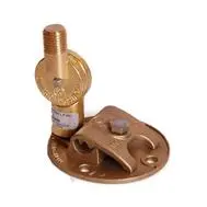 [30] Base plana de montaje con adaptador giratorio para terminales de aire 30 Thompson Lightning Protection