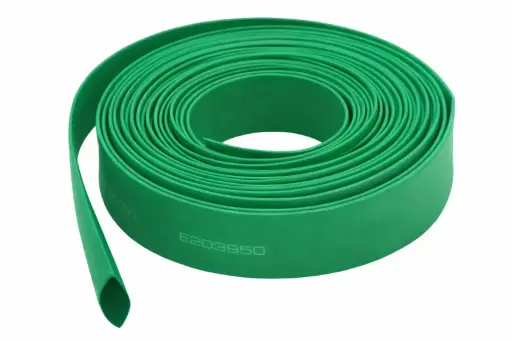 [TVERDE-30/15-R5M] Termocontraible verde 30mm/15mm 1kV 125°C rollo 5mts