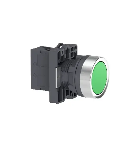 [XA2EA31] Pulsador rasante verde Ø22mm no luminoso spring return NA XA2EA31 Schneider Electric 