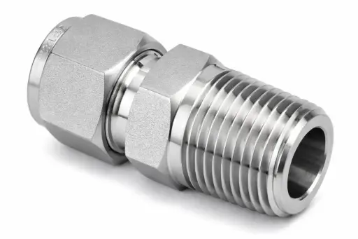[CM-AI-1/2] Conector macho de acero inoxidable 1/2"