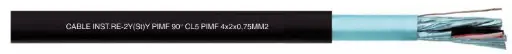 Cable de Instrumentación RE-2Y(St)Y 90ºC CL5 2x2x0.75mm² Fabricable Group 