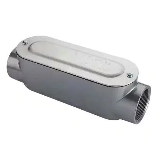 [CTE-C-002] Condulet tipo C aluminio con tapa y empaquetadura 2"