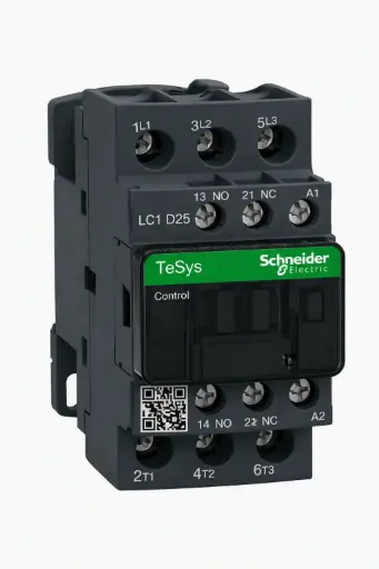 [LC1D25B7] Contactor Tesys Deca 3P 25A 690Vac Bobina 24 Vac 50/60Hz 1NA+1NC LC1D25B7 Schneider Electric
