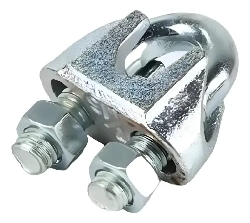 Prensa acero inoxidable tipo crosby 1/8" Pack 10 un