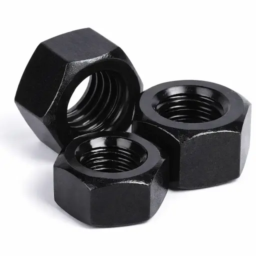 Tuerca hexagonal CL10 pavonado M36-4