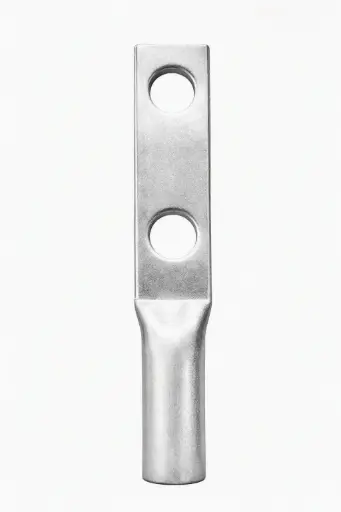 [TCCE-500MCM-2P13.5] Terminal de compresion cobre estañado 500 MCM caño estandar 2 perforación 13.5mm