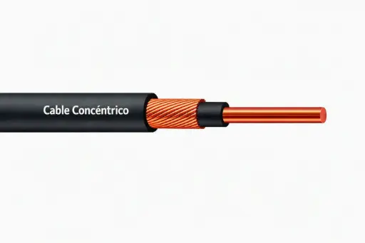 [C3-2x6] Cable concentrico cobre 2x6mm2 
