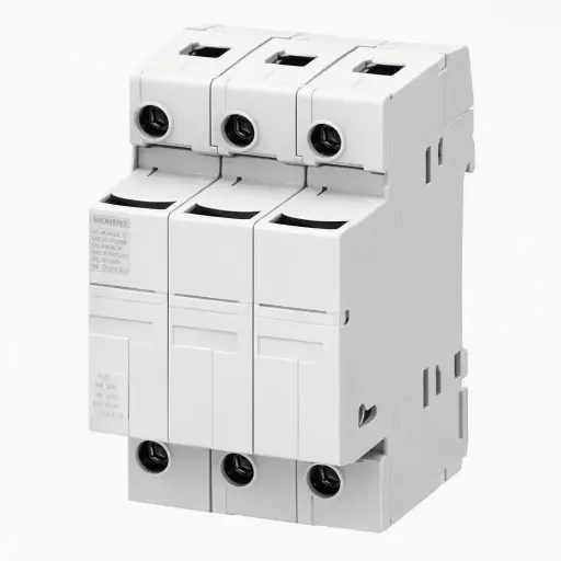 [3NW7033-2] Base portafusibles cilíndrica SENTRON 3P 10x38 mm 32A 690 Vac 3NW7033-2  Siemens